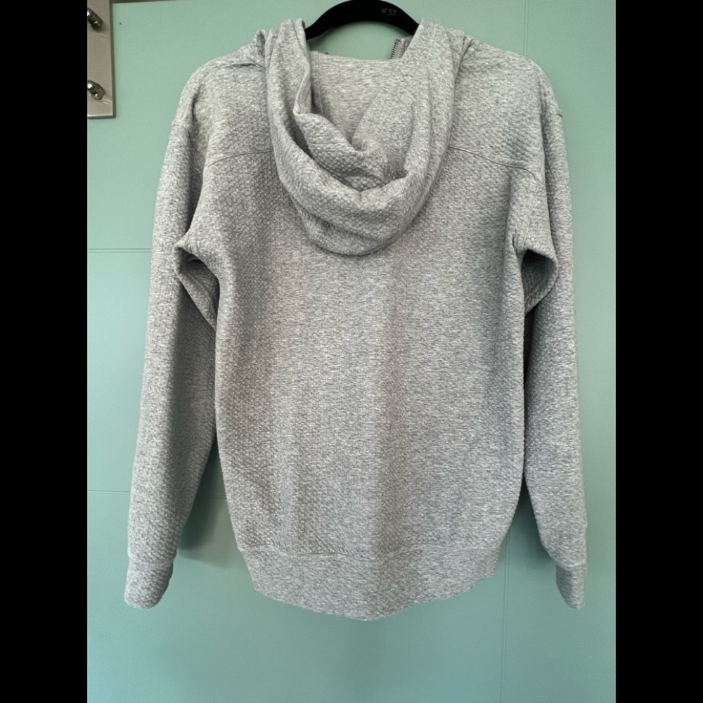 Lululemon zip up hoodie- light gray
